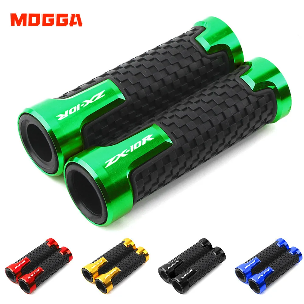 

ZX10R Handlebar Grips Motorcycle Handle Bar Hand Grip For Kawasaki ZX-10R ZX 10R Accessories 2000-2009 2005 2006 2007 2008