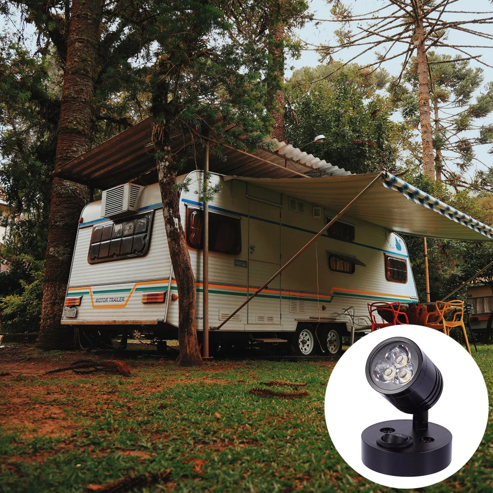 

1pc 12V Flexible Wall Suction Light Yacht RV 12V Aluminum Universal Lamp