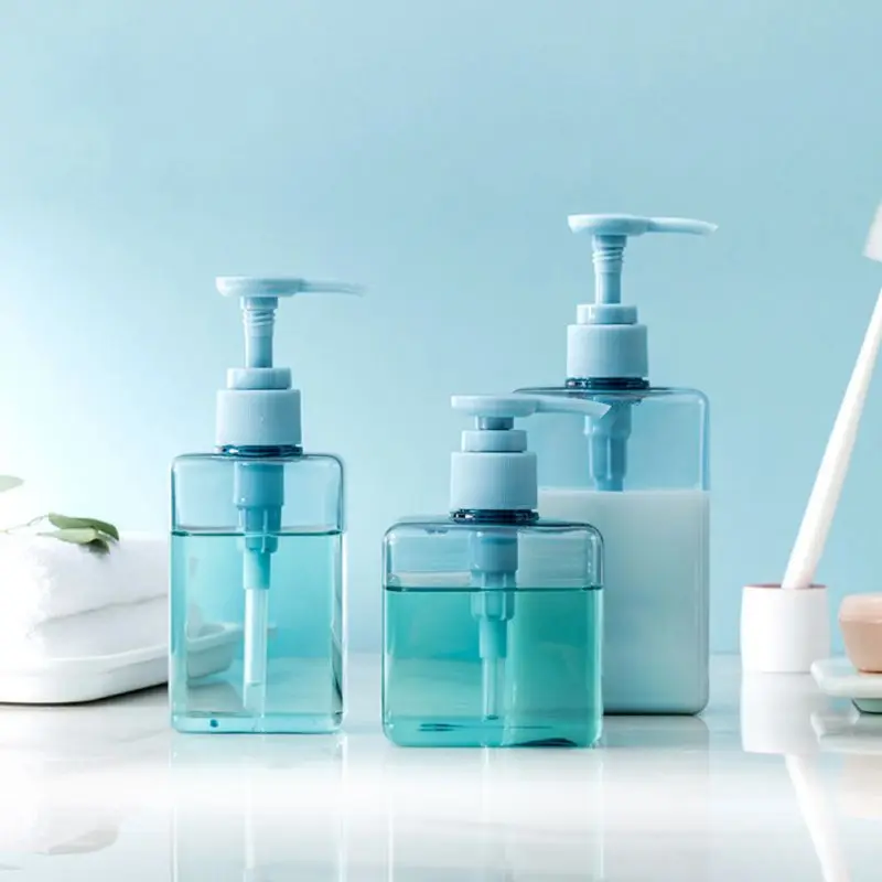 

Portable 280 ml Empty Clear Pump Dispenser Bottle Plastic Nail Polish Alcohol Clear Remover Cleaner Container Dropshipping