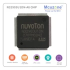N32903U1DN, NUVOTON ARM926 core Soc, с чипом 8 Мб DDR, USB, LCDC, CMOS интерфейс, JPEG КОДЕК, QFP128