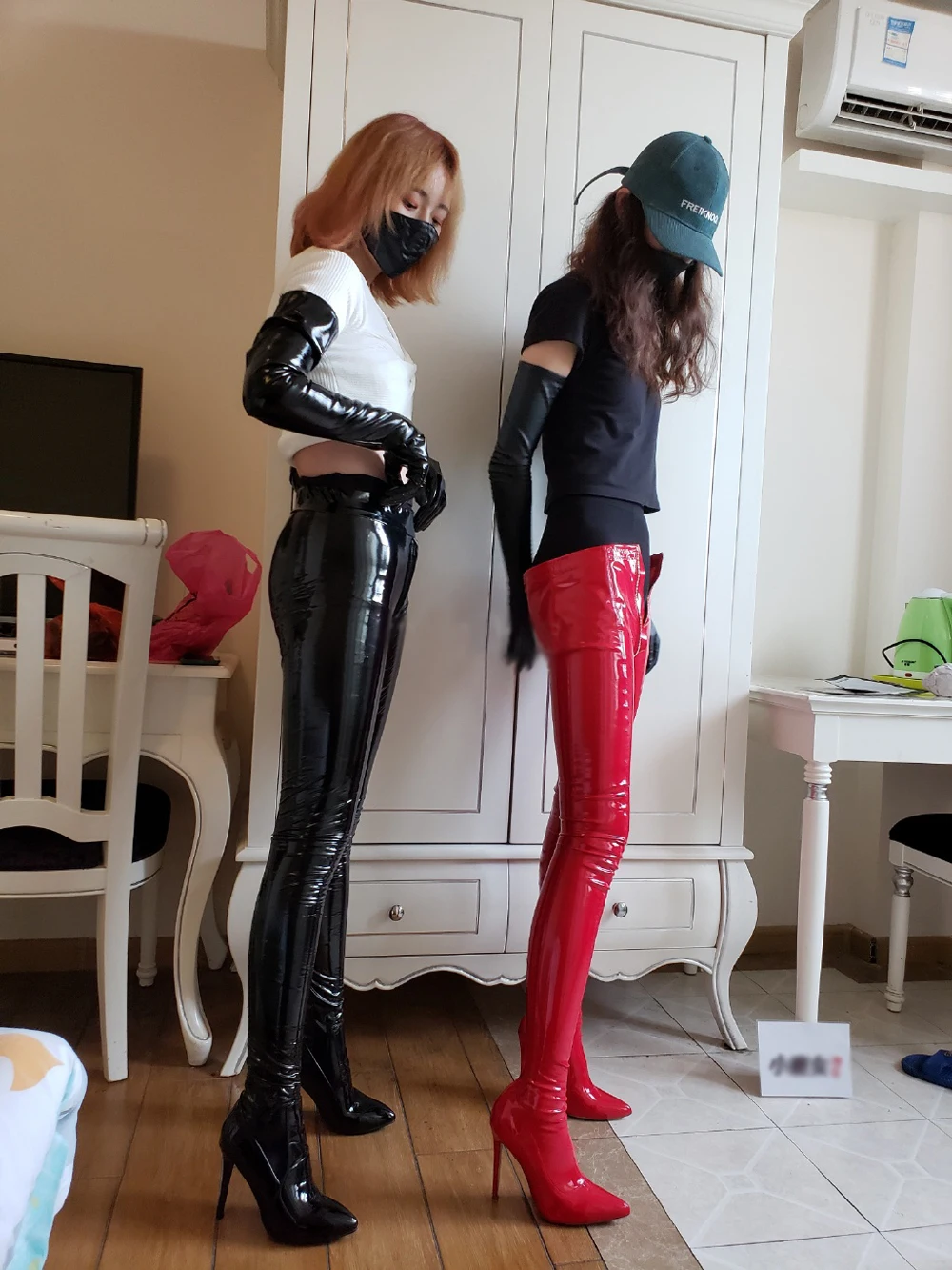 TIMETANG, выполненный на заказ, Bootcuts Cross Dresser/cosplay Night Club/Runway/Pole dancing, с острым носком, с высокой талией, штаны