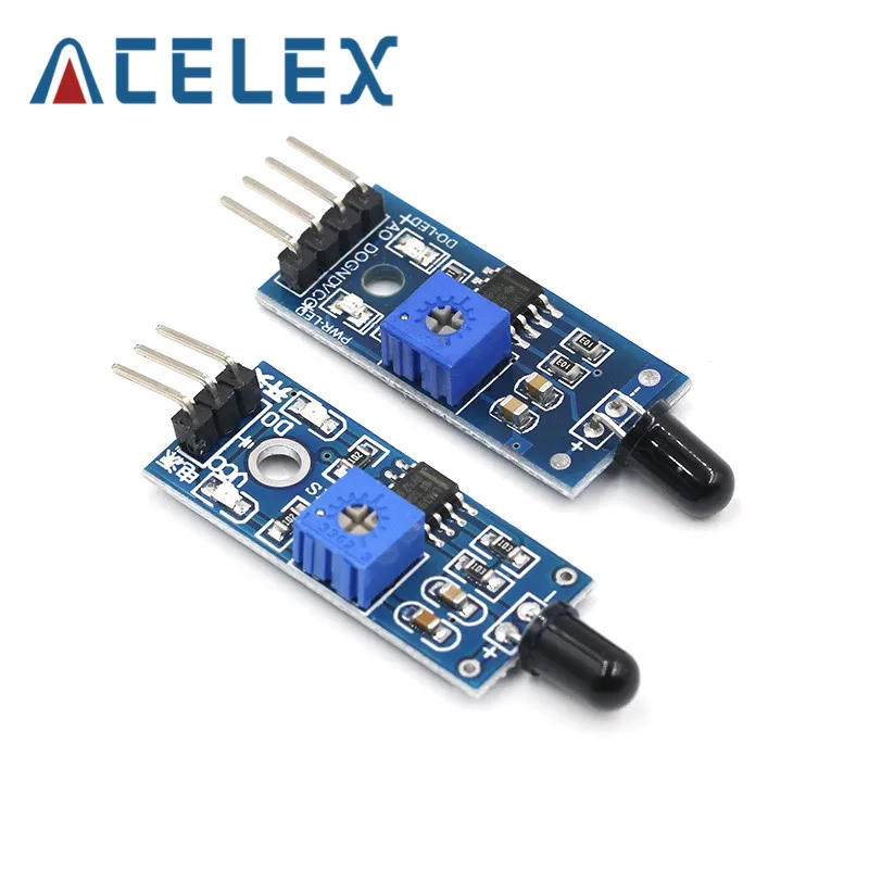 ИК модуль датчика обнаружения пламени пожарный Детектор инфракрасный приемника