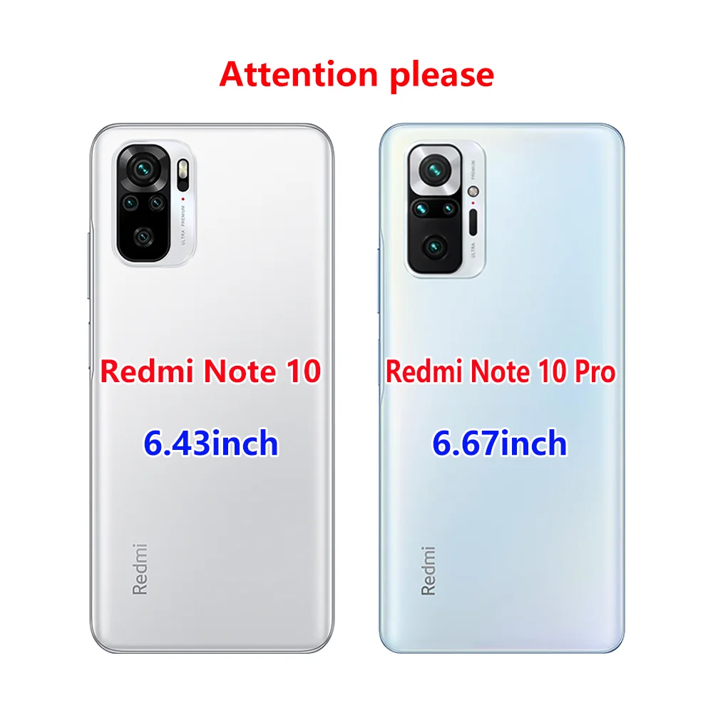 For Xiaomi Redmi Note 10 10S Case 4G 5G Silicon Soft Tpu Back On Redmi Note 10 Pro Global Phone Cover Note10 S Bumper Etui Funda