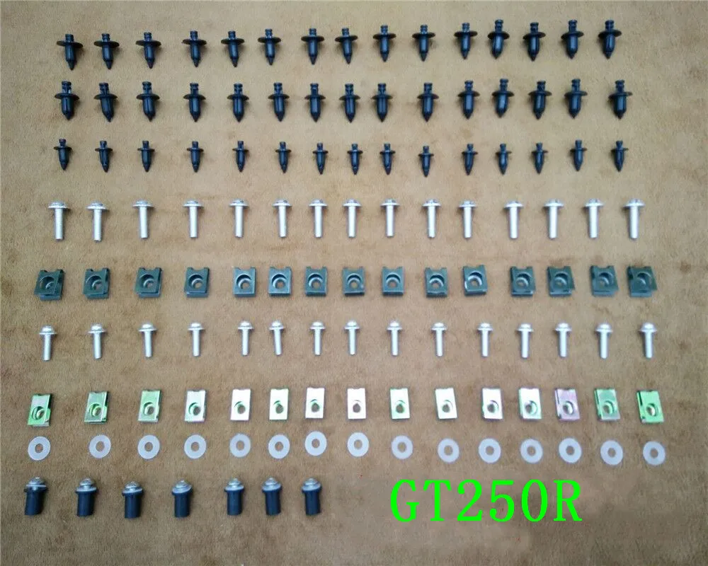 

Обтекатель кузова Комплект болтов Винты для подходит для DUCATI GT250R 2013-2016