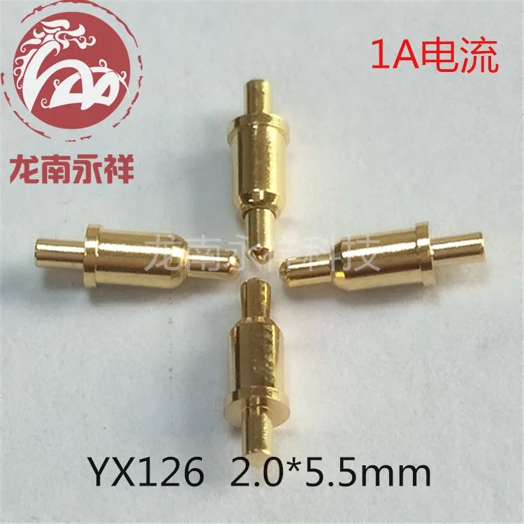 Probe Battery Thimble Spring Contact Thimble Gold-plated Conductive Copper Probe X126