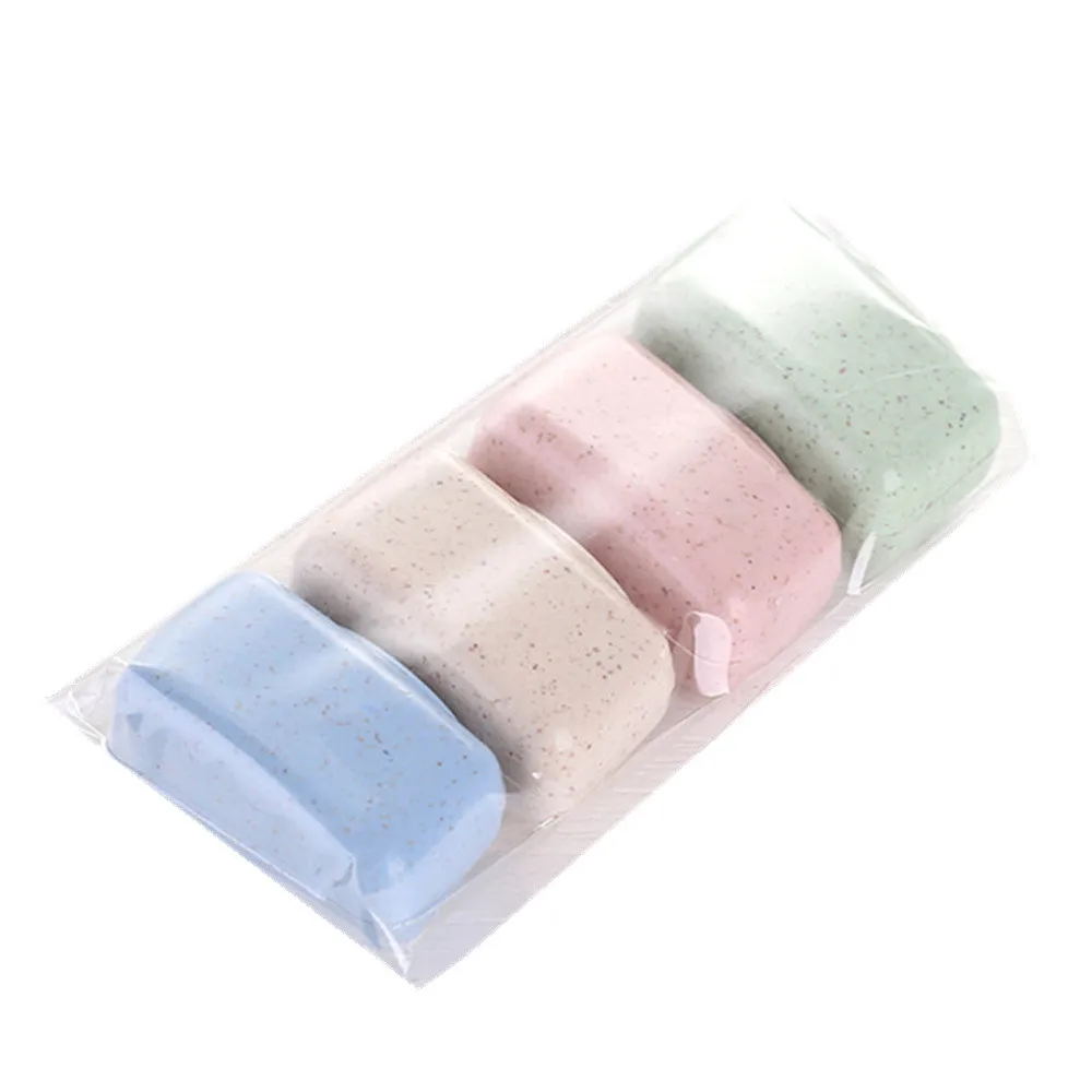 

4 PCS Set Portable Travel Toothbrush Cover Wash Brush Cap Case Home Storage Box Travel Tooth Storage Random Color #25