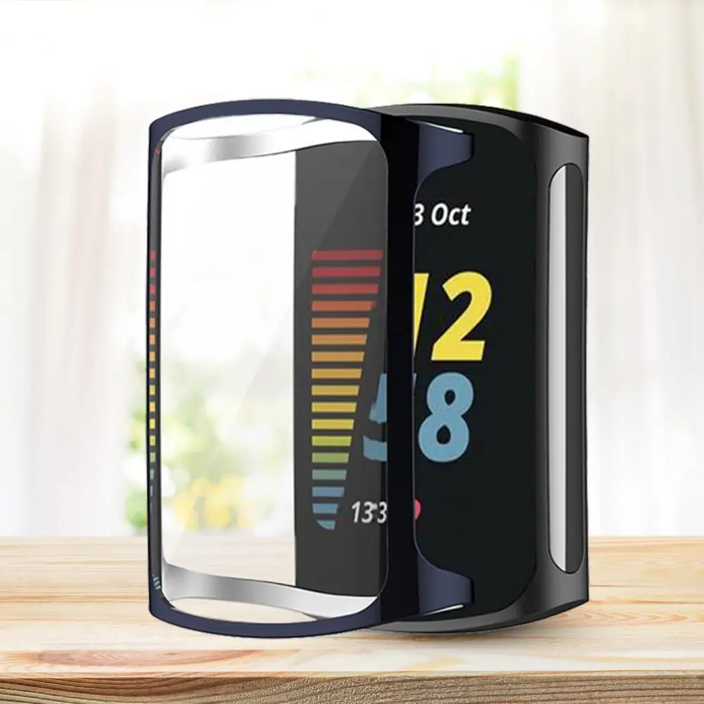 

Dustproof Lightweight Smart Watch Case Screen Protector for Charge 5