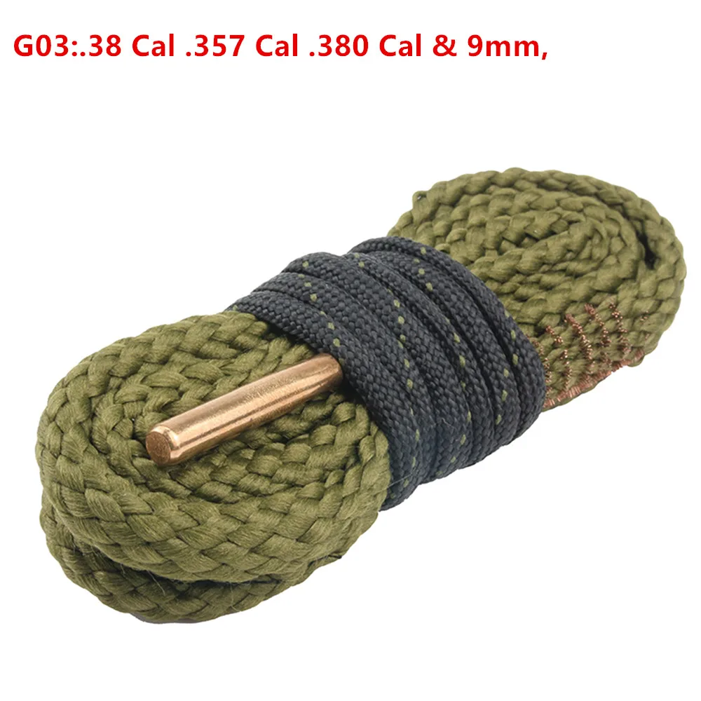 Пистолет Core чистящий канат подходит for.38 Cal .357 .380 отдельно Кол во и 9 мм баррель