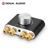 douk audio hifi bluetooth5 0 power amplifier mini tpa3116 digital class d home audio stereo amp 50w2