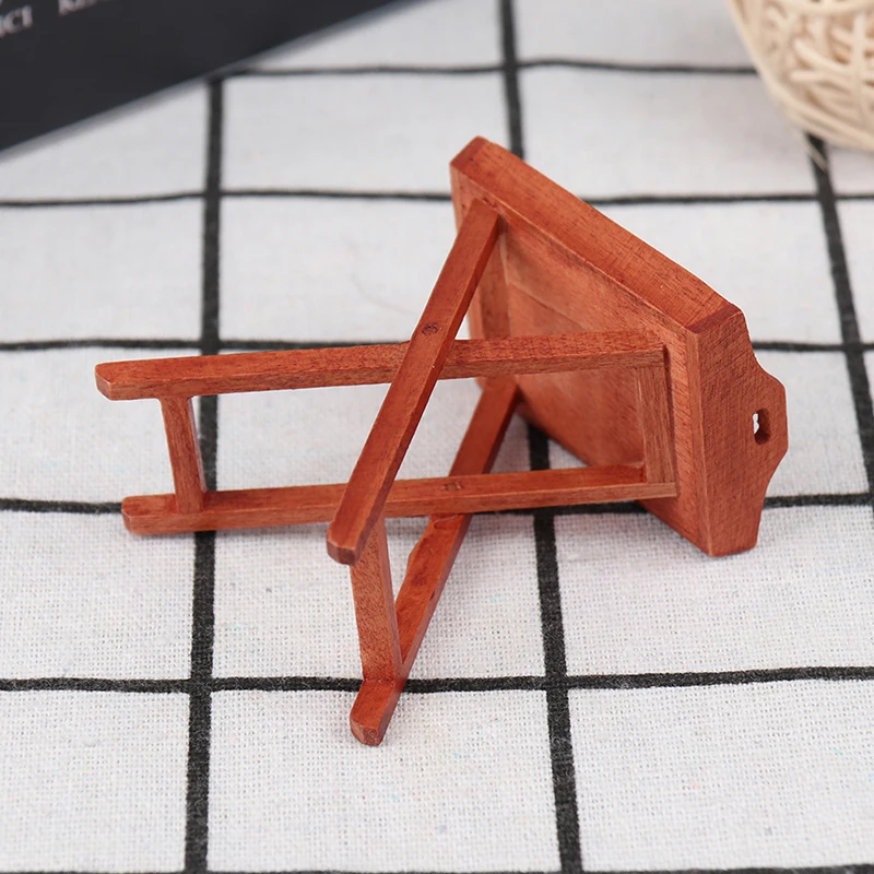 

Kitchen Wooden Tray Food Coffee Drinking Table Shelf Toys & Coffee Cup toys Hot sale 1:12 Dollhouse Miniature Model Furniture