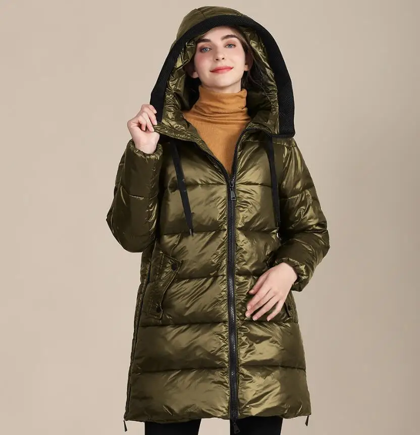 

2020 Winter Warm Parkas Coat Women Pluz Size Korean long Cotton Jacket Coat Female Fashion Thick Women Hooded Clothes p1720