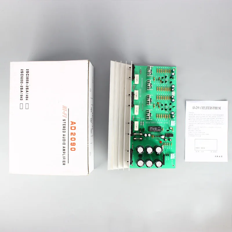 

Vogue 150W*2 4-8ohm Dual AC26-28V 2090-S Pure Post-stage Amplifier Board High Power 2.0 Channel Stereo Power Amplifier Board