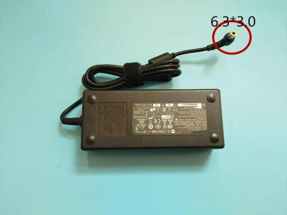 100% Оригинальный 19V 6.32A 120W Delta AC зарядное устройство адаптер для Lenovo 36001857 0B56090 54Y8865