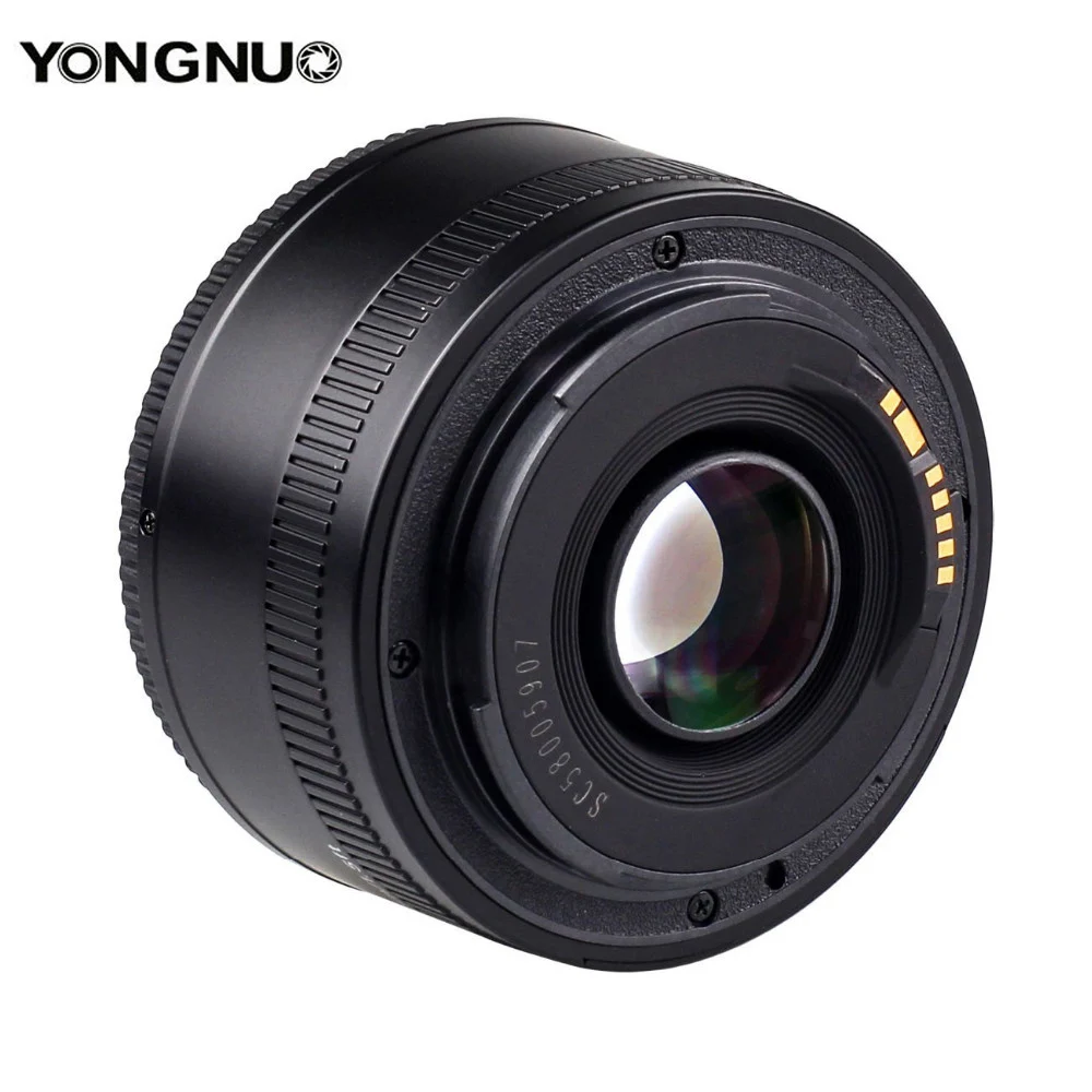 YONGNUO объектив YN50 мм 50 мм F1.8 объектив камеры для Canon для Nikon DLSR объектив камеры