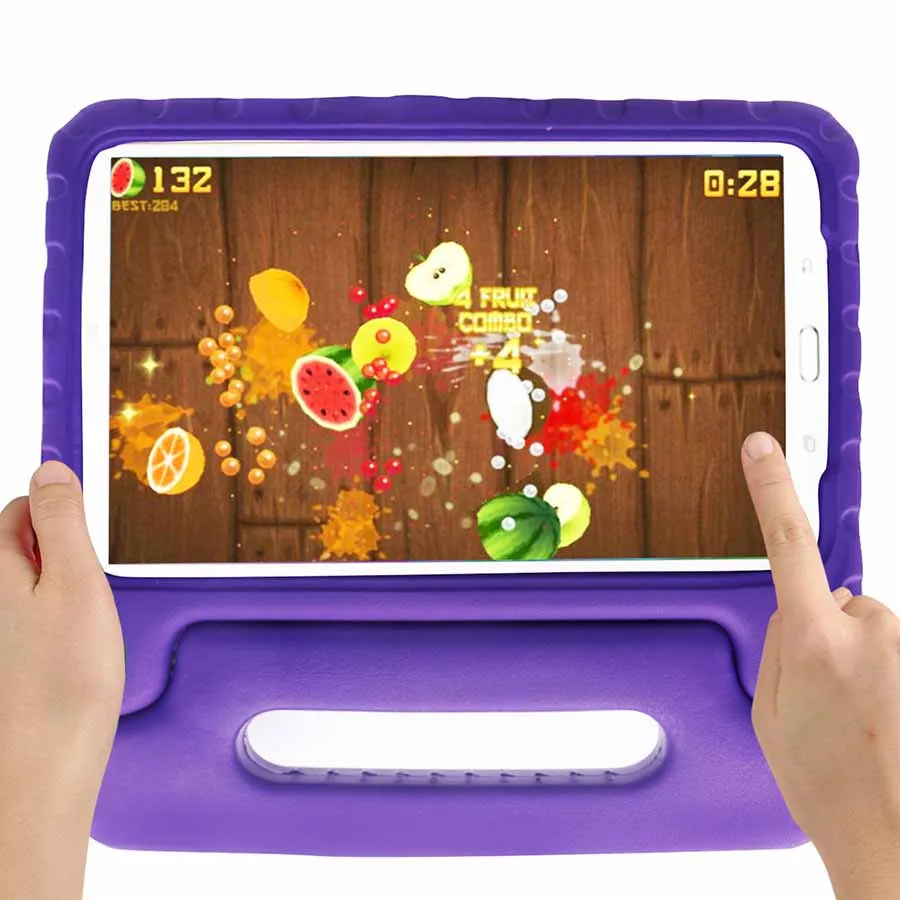 Дети EVA противоударный чехол для samsung GALAXY Tab E 9,6 дюймов SM-T560 T561 T565 T567V ручка для планшета подставка чехол для детей