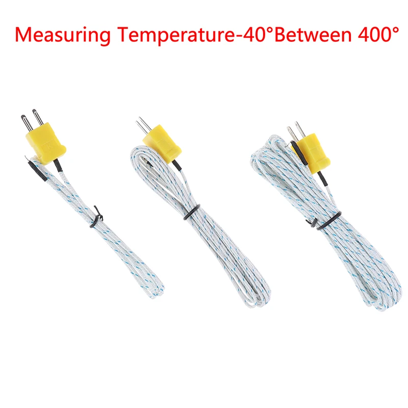 

1Pcs Wire Temperature Test K-type TP-01 Thermo Sensor Probe For TM-902C TES-1310