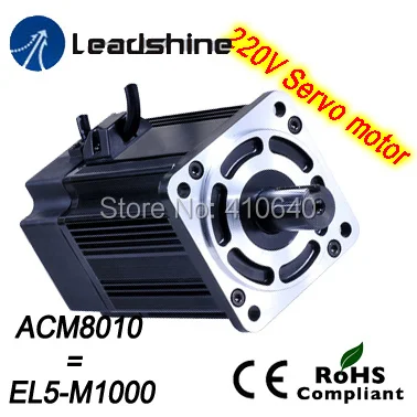 

Серводвигатель Leadshine 1000 Вт, 220 В переменного тока, фотолампа 32, макс. крутящий момент 5000 об/мин и 10,5 нм, линейный кодировщик 2500