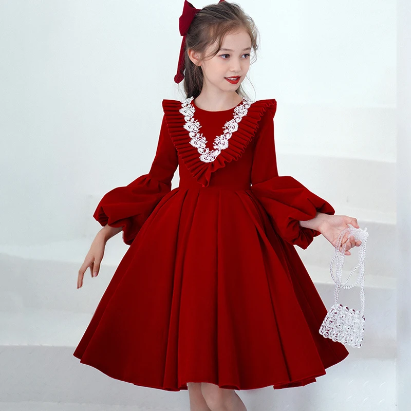 Платье для девочек-подростков детская одежда Вечерние элегантное вечернее