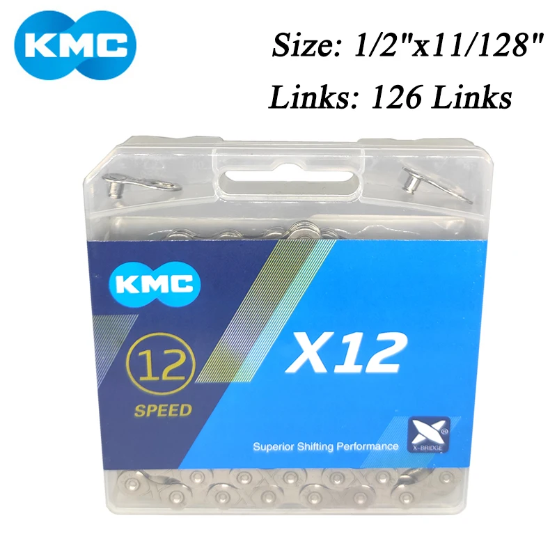 

KMC Chain X8 X9 X10 X11 X12 Bicycle Chain 8/9/10/11/12 Speed and Magic Button for Mountain/Rod Bike Original Box Free shipping