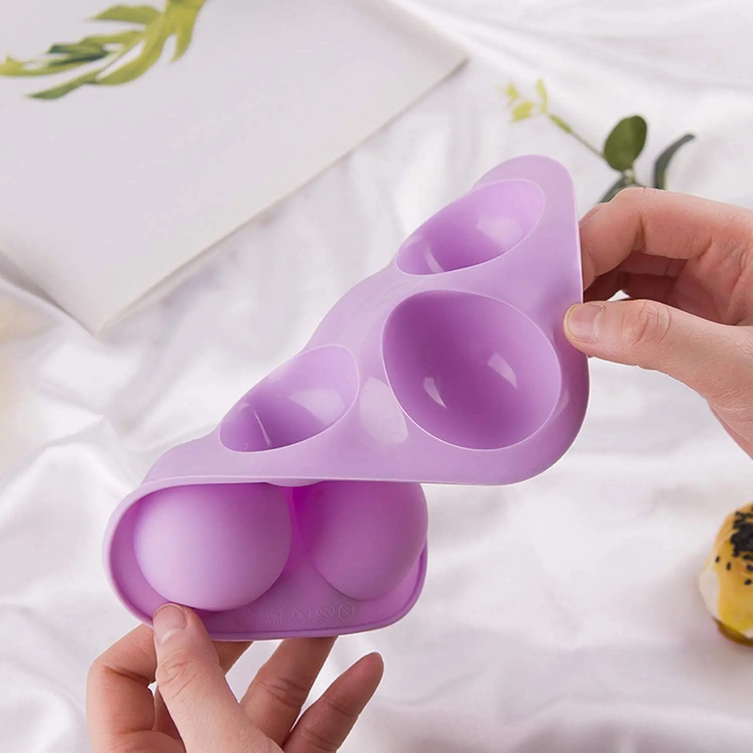 Форма силиконовая полусферическая 6 ячеек сделай сам |