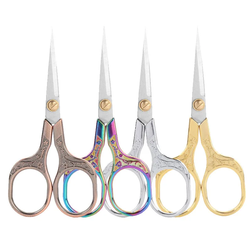 

Sewing Scissors Stainless Steel Tailor Vintage Scissors Sharp Sewing Shears fFor Embroidery Sewing DIY Craft Art Work