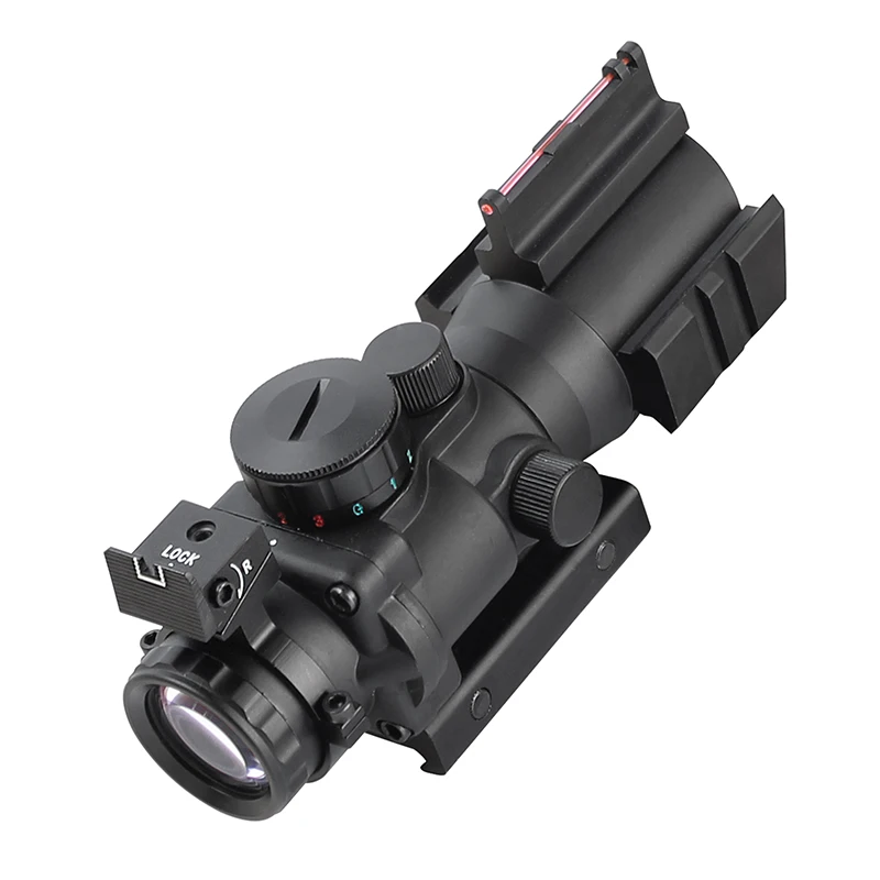 4x32 ACOG прицел 20 мм ласточкин хвост рефлекторный оптический прицел для охотничье ружье для страйкбола снайперская Лупа
