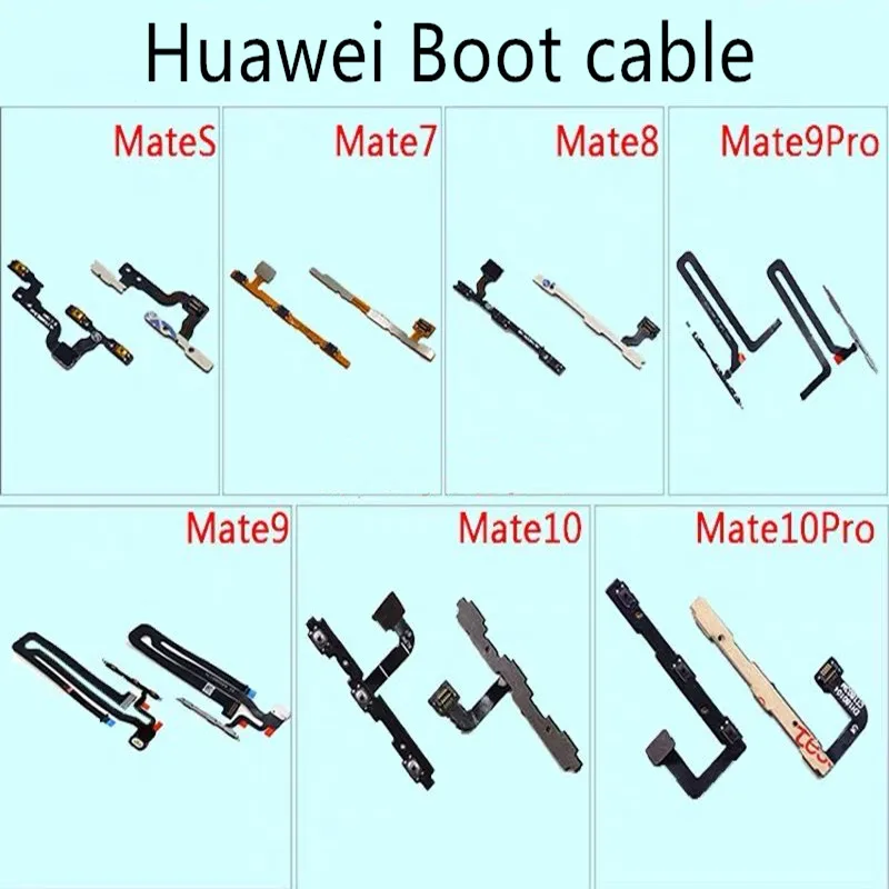Мобильный телефон HUAWEI Mate 7 8 9 10 20 Lite Plus Pro аксессуары для ремонта кабель с кнопкой
