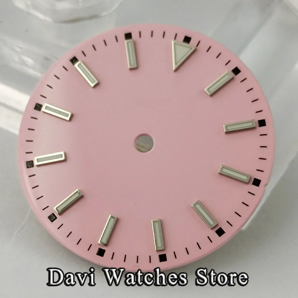 Часы наручные стерильные черные/синие/зеленые 9 типов 29 2 мм подходит для часов