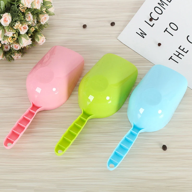 Лопатка для домашних животных пластиковая лопатка еды корма собак и кошек