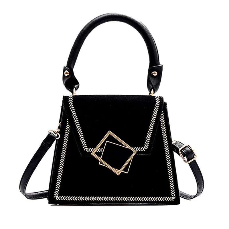 Женские сумки Новые матовые Винтажные Сумки из искусственной кожи с верхними