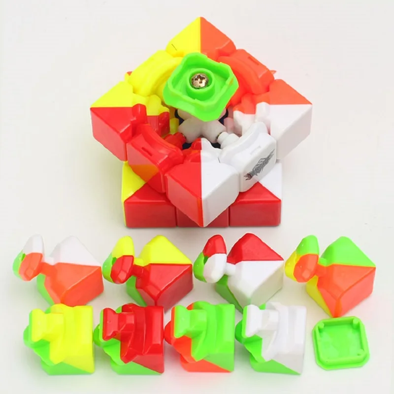 Циклонный волшебный куб для мальчиков 3x3x3 головоломка соревнований скоростная