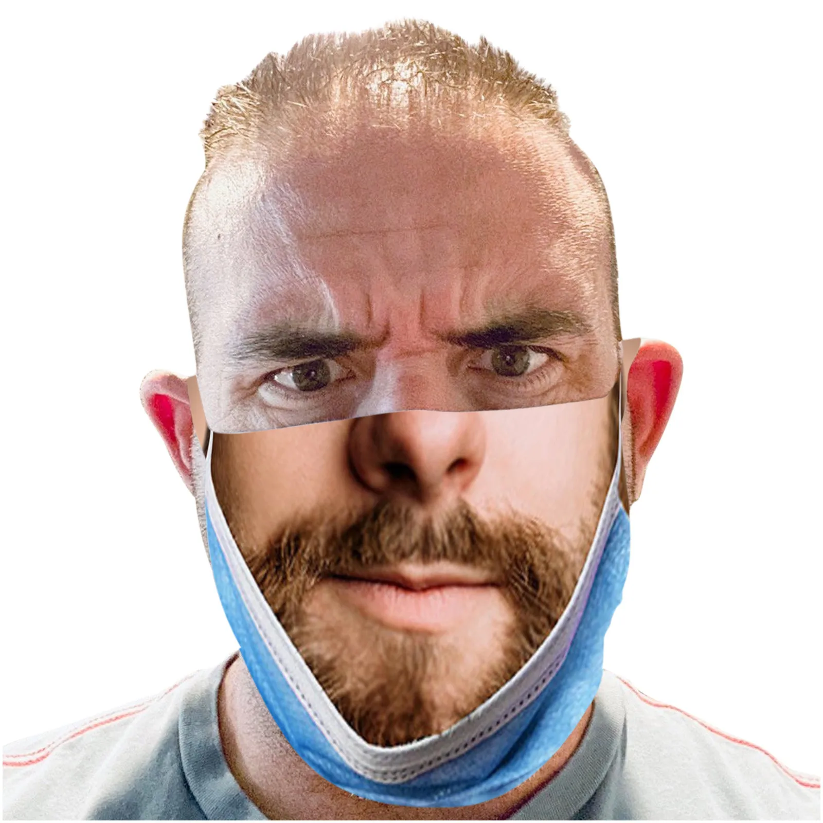 Cloth Funny Mouth Masque Summer For Elastic Earband Sunscreen Halloween cosplay маска Prank mascara | Тематическая одежда и