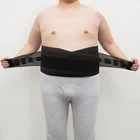 Бандаж для поддержки поясницы, большого размера 5XL, 6XL, Корректор осанки для мужской талии, спины, женский пояс для поддержки талии, предотвращает сутулость спины