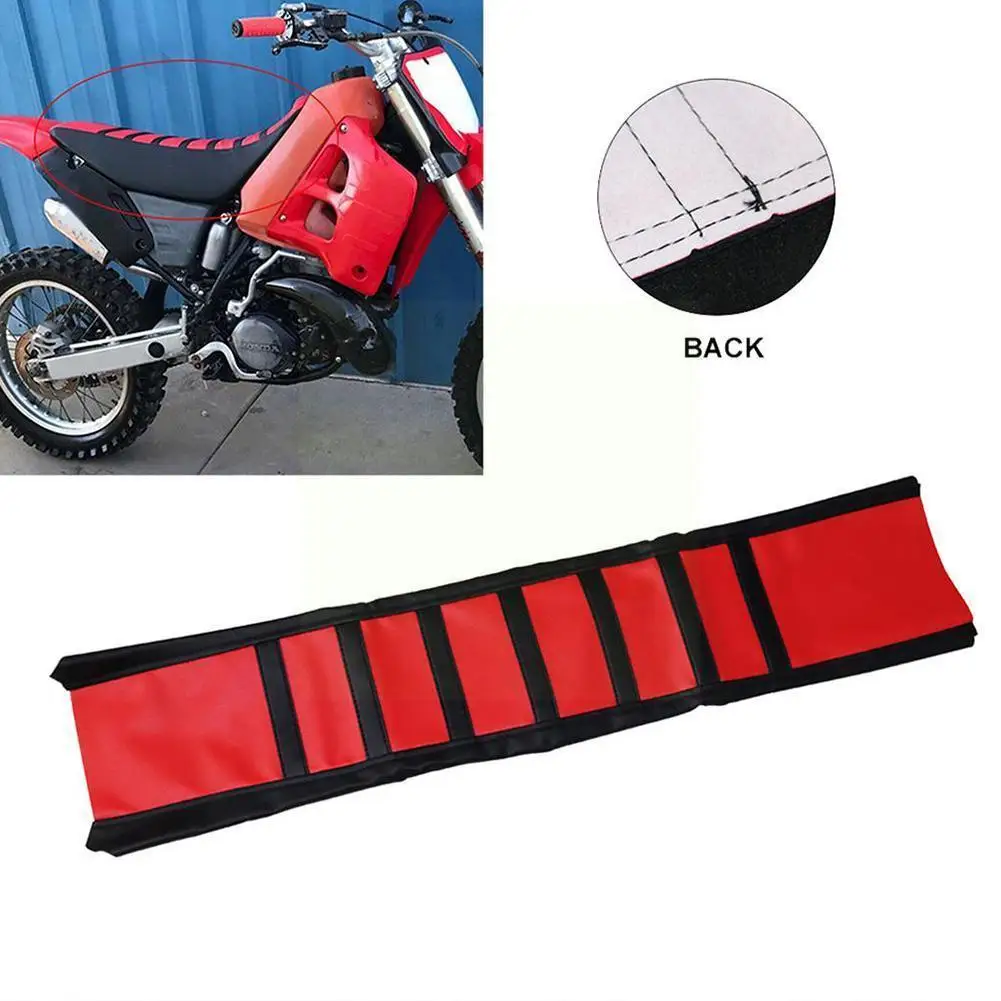 

Мотоциклетная подушка в полоску черный и красный мягкий чехол кобура хлорид нескользящий мягкий и Поливиниловый прочный I9V0