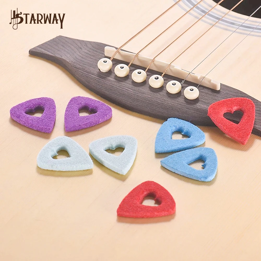 8 шт. гитарные гитары STARWAY в форме сердца из синтетического волокна укулеле 3 5 мм