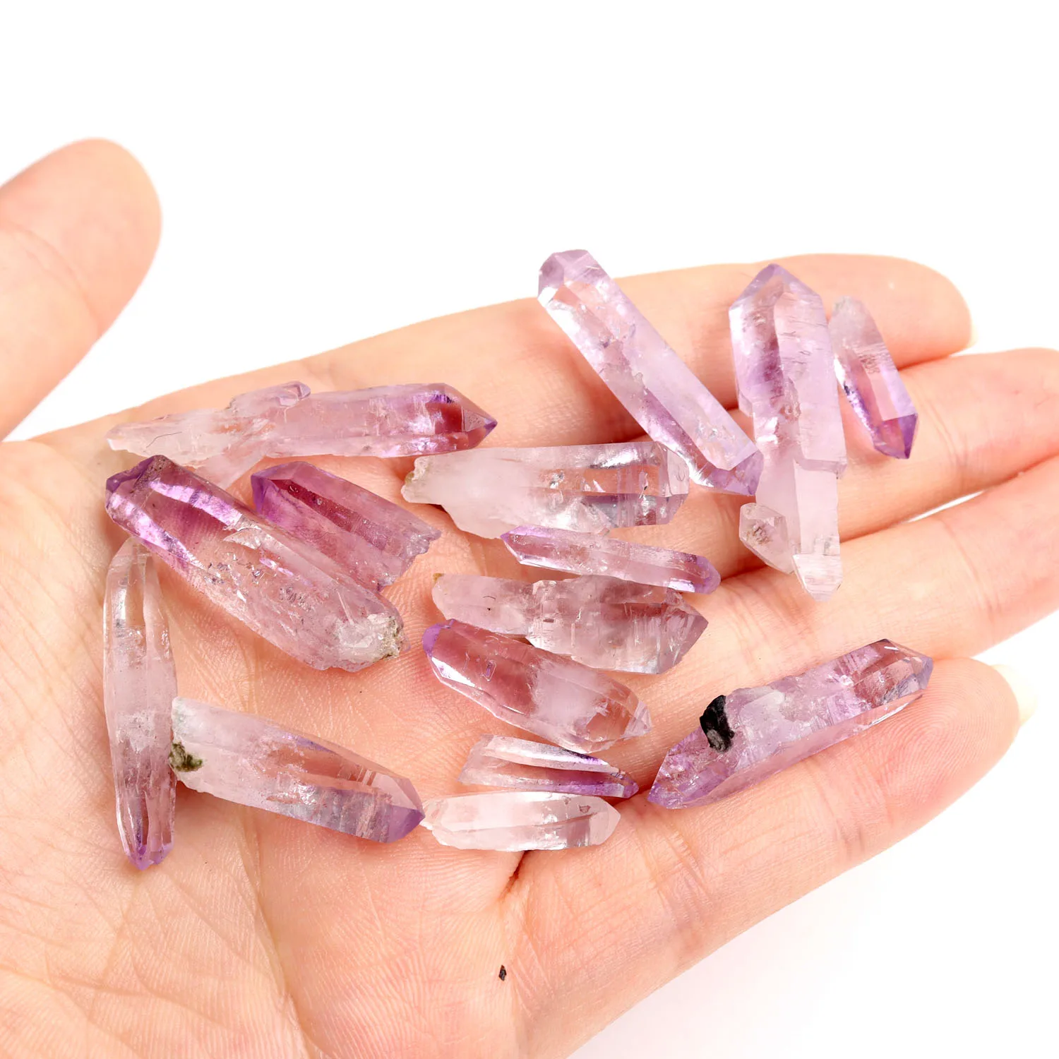 

50ct/pack Rare Natural Cruz Amethyst Gemstones Rough Demantoid Aquamarine Jewelry Minerals Ring Making Necklace Diy Collection