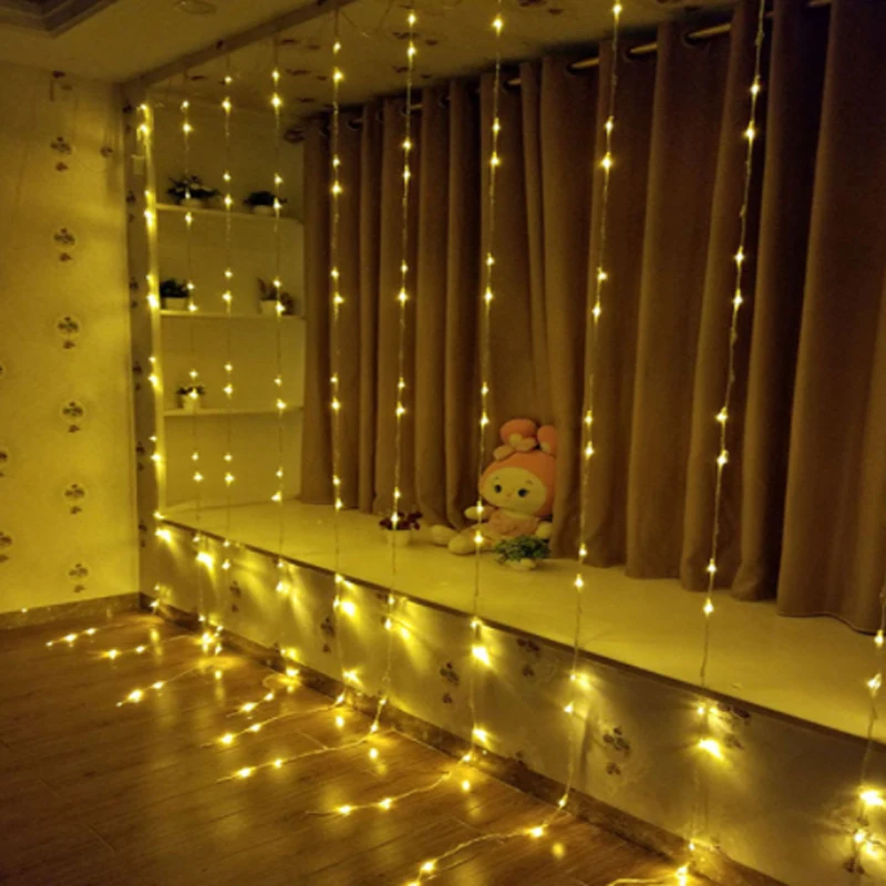 Гирлянда метеоритный дождь 3 х3 м 320 светодиодов|Светодиодная лента| |