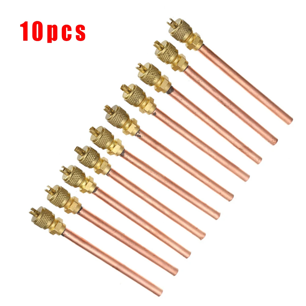

10pcs Air Condition Part Valve Stem Core Refrigeration 115mm Accessory