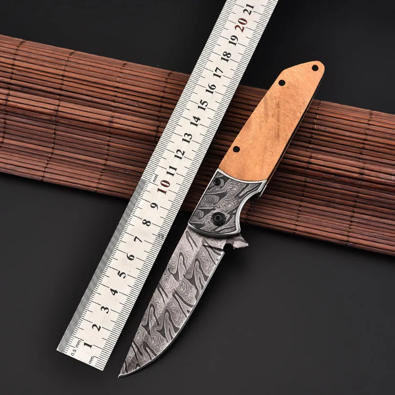 Складной нож открытый складной карманный охотничий тактический для выживания в