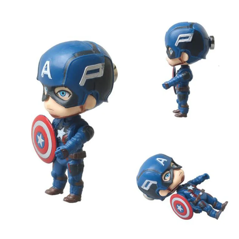 6 шт. Мстители магниты на холодильник 3d стикеры Человек паук Raytheon Железный