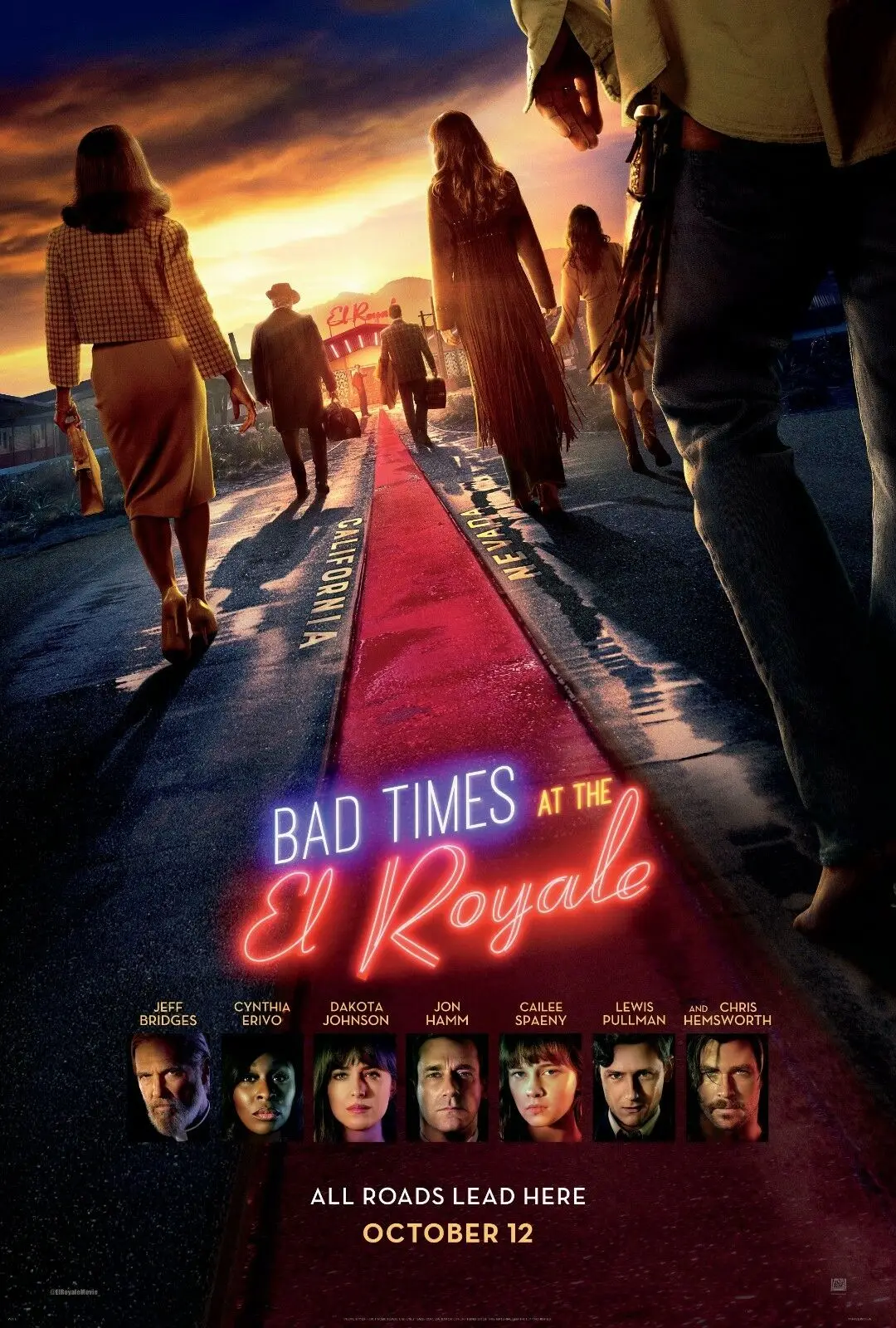 

Bad Times At The El Royale Movie Art Silk Poster Print 24x36inch