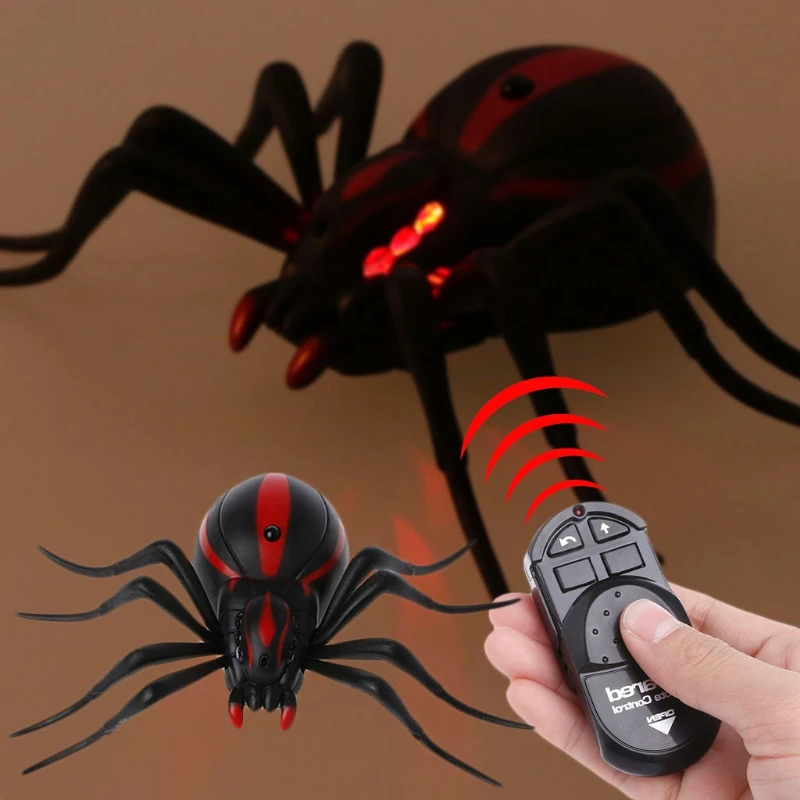 

Spoof Remote Control Realistic Fake Spider RC Prank Insect Scary Trick Toy