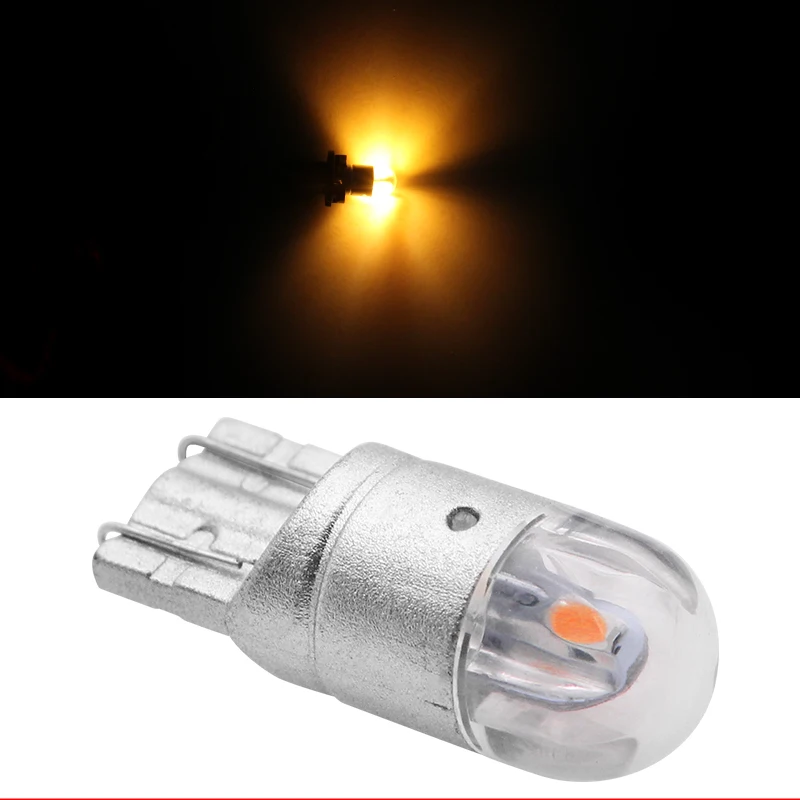 1 шт. сигнальная лампа 3030 T10 2 Led Автомобильная Лампа W5W Led T10 Светодиодные лампы для автомобилей Белый 5W5 зазор резервный Обратный Свет Стайлинг автомобиля