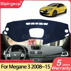 Для Renault Megane 3 III MK3 2008 2009 2010 2011 2012 2013 2014 2015 Coupe CC GT Противоскользящий коврик для приборной панели солнцезащитные аксессуары