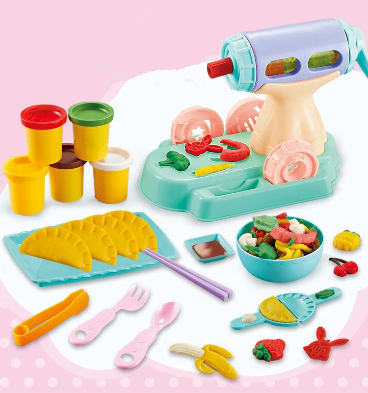 DIY искусственный пластилин машина для мороженого форма игровой набор игрушка