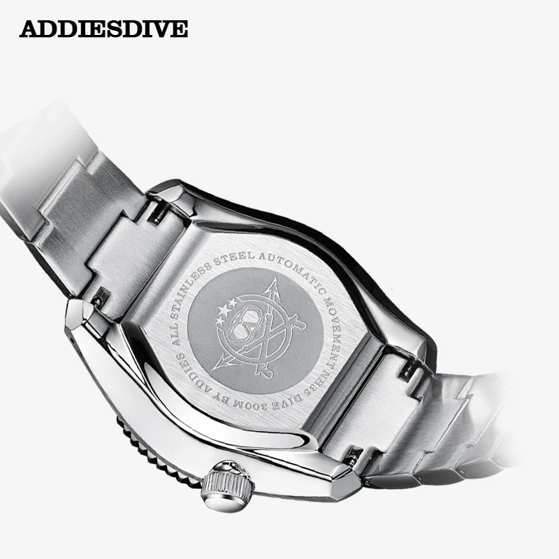 Механические Автоматические часы Addiesdive японские NH35 с сапфировым стеклом