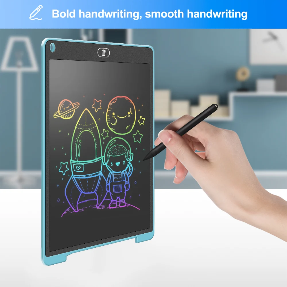 ЖК-дисплей доска для записей 12 дюймов красочные Экран электронные письма и