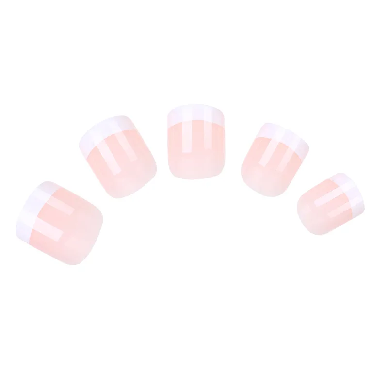24 шт. свадебные накладные ногти с клеем для женщин | Накладные