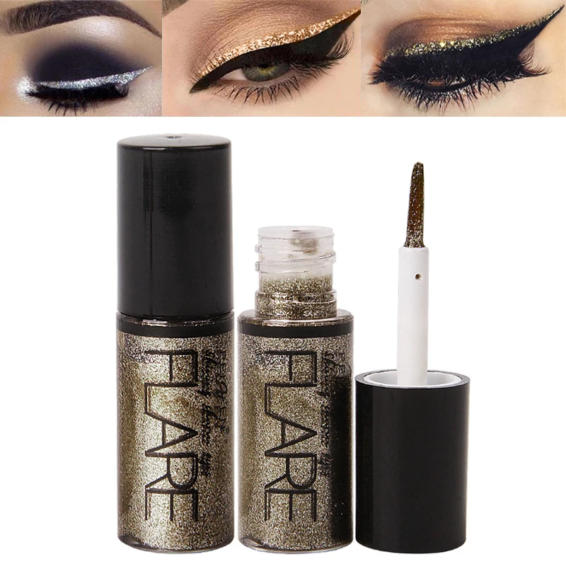 1 шт. красочная жидкая блестящая подводка для глаз блестящие подводки Женский