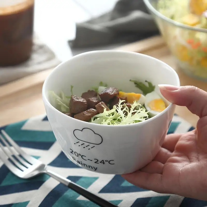 Сервировочный контейнер для еды посуда Салатница лапша Корейская Ramen Cuenco Cocina